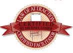 law of attraction certified logo